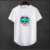 Erkek Ön Baskili T-shirt Plus Model